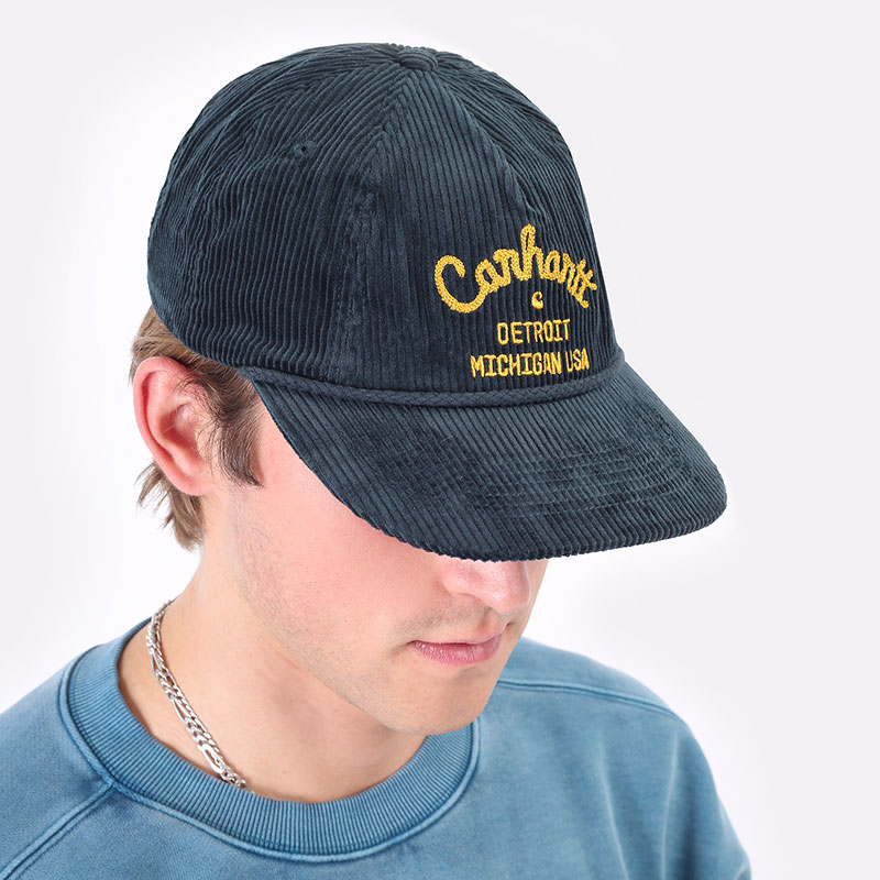  зеленая кепка Carhartt WIP Frasier Helios I029550-frasier/helios - цена, описание, фото 1